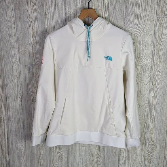 The North Face Tekno Fresh Antarctica Expedition 2017 Womens Medium White Hoodie - Picture 2 of 8
